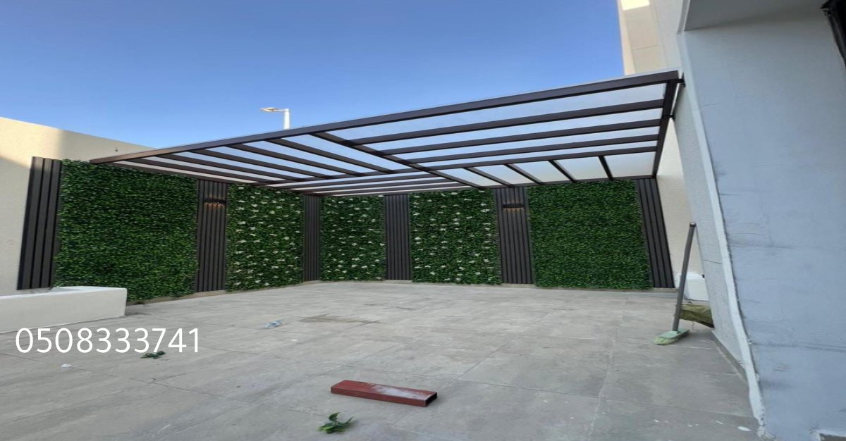 مظلات القطيف مظلات بديل الخشب ساندويش بانل