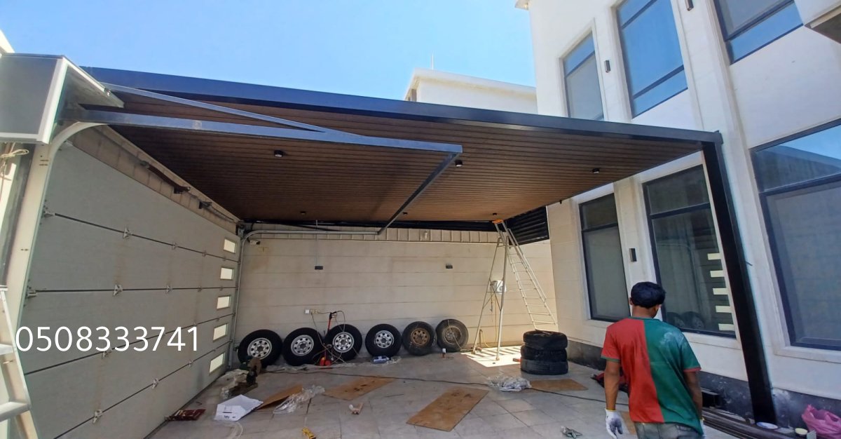 مظلات بديل الخشب في الدمام خصم 30% | جودة عالية وتركيب احترافي